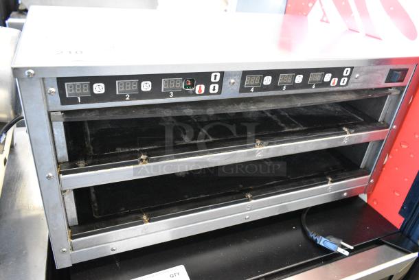 Carter Hoffmann MC212S Stainless Steel Commercial Countertop Dedicated Holding Bin. 120 Volts, 1 Phase. Tested and Working! - Image 1 of 4