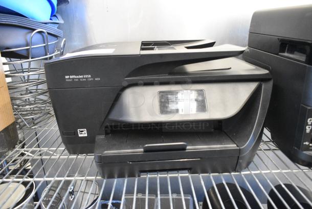 HP OfficeJet 6958 Countertop Printer Scanner Copier. - Image 3 of 9