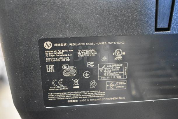 HP OfficeJet 6958 Countertop Printer Scanner Copier. - Image 8 of 9