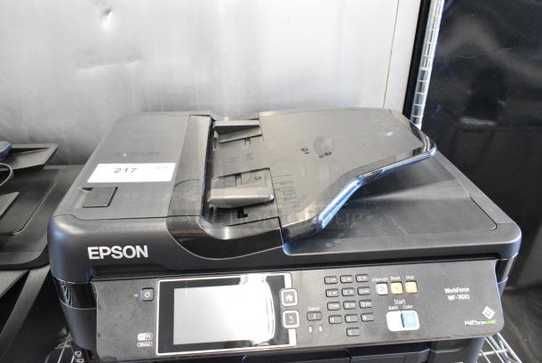 Epson WorkForce WF-7610 Countertop Printer Scanner Copier. - Image 3 of 7