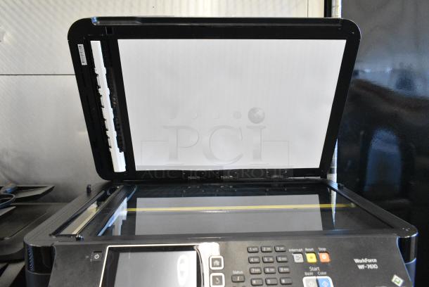 Epson WorkForce WF-7610 Countertop Printer Scanner Copier. - Image 6 of 7