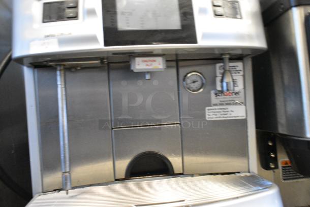 Schaerer SCA1 Coffee Art Plus Metal Commercial Countertop Single Group Automatic Bean To Cup Coffee Machine w/ 2 Espresso Bean Hoppers. - Image 5 of 11