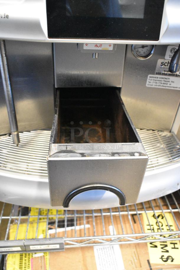 Schaerer SCA1 Coffee Art Plus Metal Commercial Countertop Single Group Automatic Bean To Cup Coffee Machine w/ 2 Espresso Bean Hoppers. - Image 6 of 11