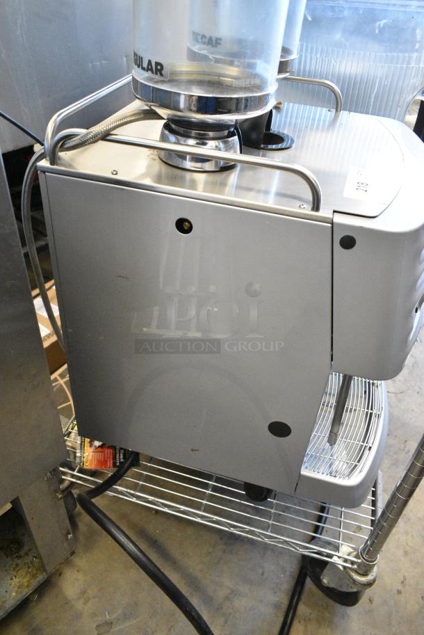 Schaerer SCA1 Coffee Art Plus Metal Commercial Countertop Single Group Automatic Bean To Cup Coffee Machine w/ 2 Espresso Bean Hoppers. - Image 8 of 11