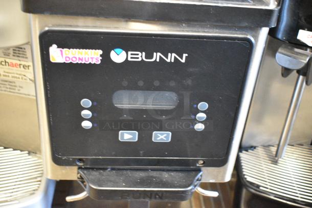 2019 Bunn MHG Stainless Steel Commercial 2 Hopper Coffee Bean Grinder. No Lids. 120 Volts, 1 Phase. Tested and Working! - Image 3 of 7
