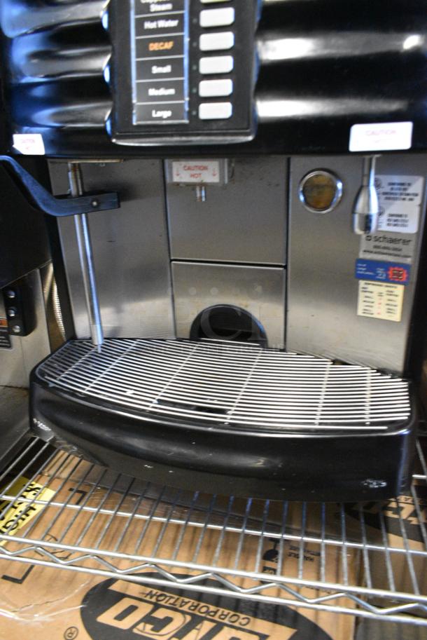 Schaerer SCA1 Metal Commercial Countertop Automatic Espresso Machine w/ 2 Espresso Bean Hoppers. 240 Volts, 1 Phase. - Image 6 of 10
