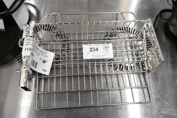 BRAND NEW SCRATCH AND DENT! 112140486 Henny Penny Half Size Tiered Basket Kit with Left and Right Basket - Image 1 of 5