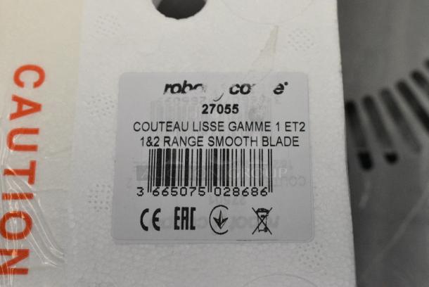 BRAND NEW SCRATCH AND DENT! Robot Coupe 27055 Smooth "S" Blade - Image 5 of 6