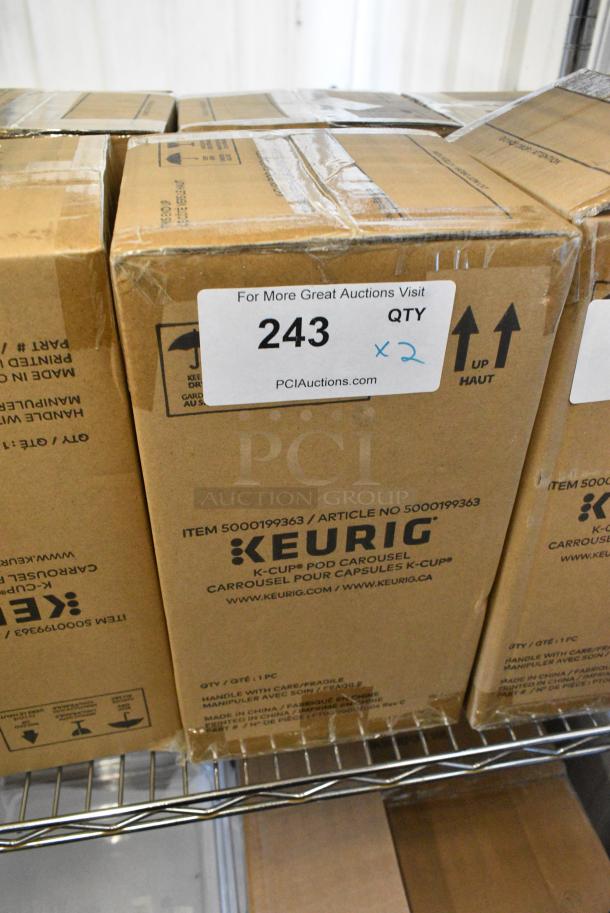 2 BRAND NEW SCRATCH AND DENT! Keurig 5000199363 36-Pod K-Cup® Carousel. K Cups Not Included. 2 Times Your Bid! - Image 2 of 4