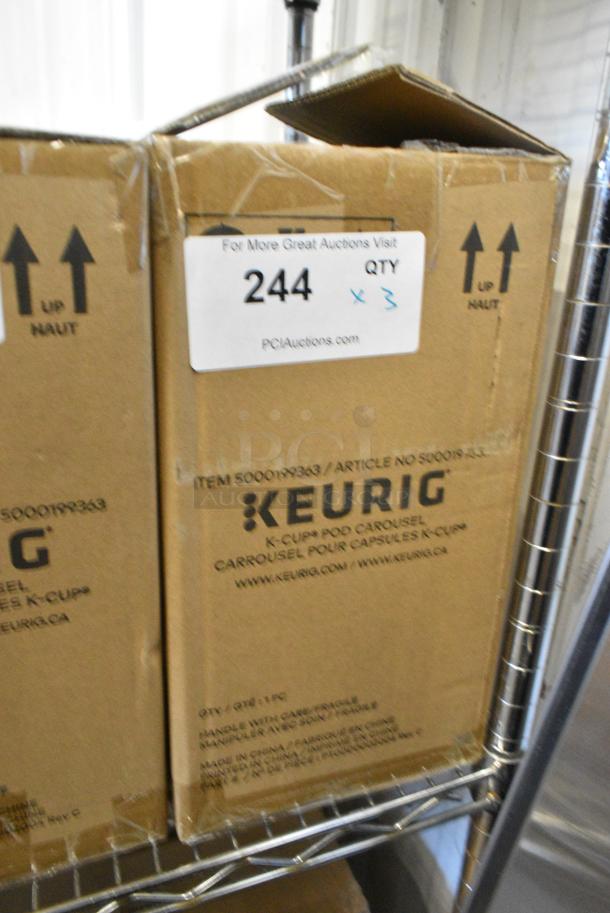 3 BRAND NEW SCRATCH AND DENT! Keurig 5000199363 36-Pod K-Cup® Carousel. K Cups Not Included. 3 Times Your Bid! - Image 2 of 4