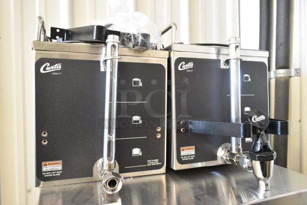 2 BRAND NEW SCRATCH AND DENT! Curtis GEM-3 Stainless Steel Coffee Server. 2 Times Your Bid! - Image 1 of 8