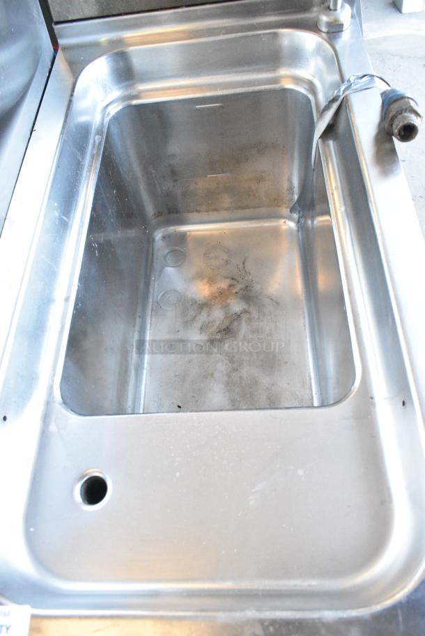 CPG1/45 Stainless Steel Commercial Floor Style Natural Gas Powered Pasta Cooker w/ Side Splash Guard. - Image 2 of 6