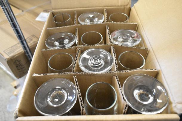 BRAND NEW SCRATCH AND DENT! Box of 12 Libbey 3996 Teardrop 5.75 oz. Customizable Flute Glass. - Image 3 of 4