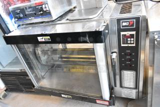 BKI DR-34 Stainless Steel Commercial Countertop Electric Powered Rotisserie Oven. 240 Volts, 3 Phase.