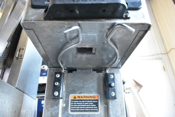 2020 Bunn MHG Stainless Steel Commercial Countertop 2 Hopper Coffee Bean Grinder. 120 Volts, 1 Phase. Tested and Working! - Image 4 of 8