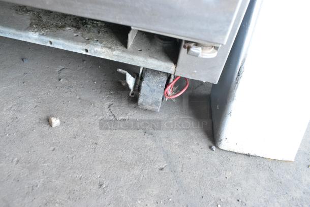 Beverage Air UCR27A-23 Stainless Steel Commercial Undercounter Single Door Cooler on Commercial Casters. 115 Volts, 1 Phase. Tested and Working! - Image 3 of 6