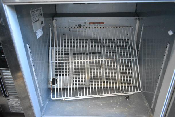 Beverage Air UCR27A-23 Stainless Steel Commercial Undercounter Single Door Cooler on Commercial Casters. 115 Volts, 1 Phase. Tested and Working! - Image 4 of 6