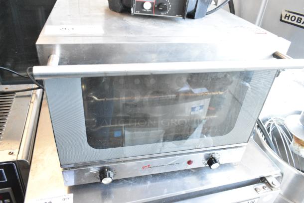 Wisco 620 Stainless Steel Commercial Countertop Convection Oven. 120 Volts, 1 Phase. Tested and Working! - Image 1 of 4