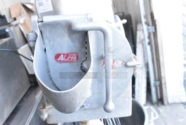 Hobart P600 Metal Commercial Floor Style 60 Quart Planetary Dough Mixer w/ Pelican Head, Stainless Steel Mixing Bowl, Dough Hook and Whisk Attachments. 240 Volts, 1 Phase. - Image 6 of 8