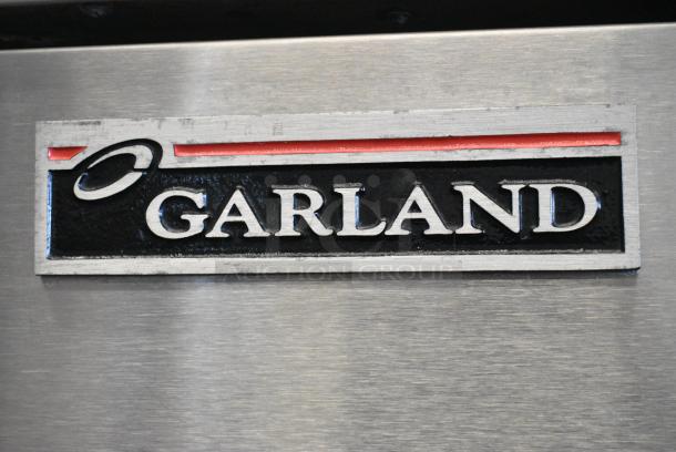 2 Garland Master 200 Stainless Steel Commercial  Electric Powered Full Size Convection Oven w/ Solid Doors, Metal Oven Racks and Thermostatic Controls on Commercial Casters. 240/480 Volts, 3 Phase.  2 Times Your Bid! - Image 3 of 7