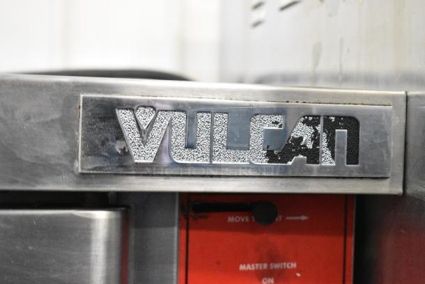 Vulcan VC4ED Stainless Steel Commercial Full Size Convection Oven w/ View Through Doors, Metal Oven Racks, Thermostatic Controls and Metal Legs on Commercial Casters. 240 Volts, 3/1 Phase. - Image 2 of 6