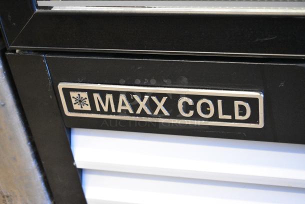 Maxx Cold MXM2-48F Stainless Steel Commercial 2 Door Reach In Freezer Merchandiser w/ Poly Coated Racks. 115/230 Volts, 1 Phase. - Image 3 of 6