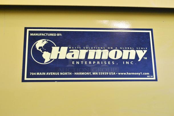 Harmony M42BC Metal Commercial Vertical Stockroom Baler. 208 Volts, 3 Phase. - Image 2 of 7