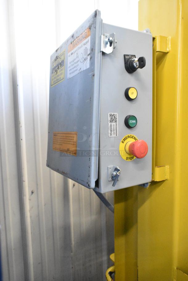 Harmony M42BC Metal Commercial Vertical Stockroom Baler. 208 Volts, 3 Phase. - Image 5 of 7