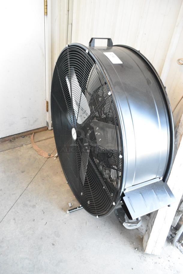 Boltic VF-36MC Black Metal Air Mover Drum Fan. 120 Volts, 1 Phase. Tested and Working! - Image 3 of 5