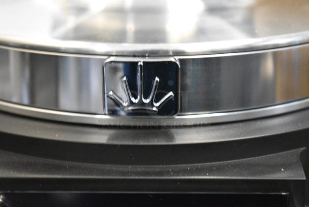 BRAND NEW SCRATCH AND DENT! Mahlkonig 10AE65WGBSW E65W GBS 2.6 lb. White Grind-by-Sync Espresso Grinder. 120 Volts, 1 Phase. Tested and Working! - Image 3 of 9