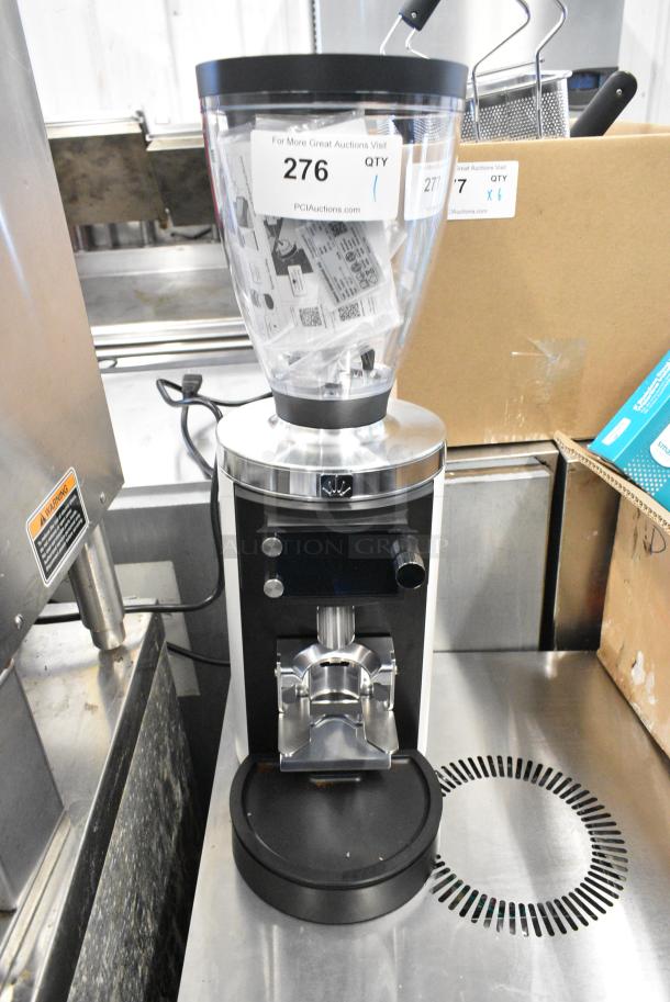 BRAND NEW SCRATCH AND DENT! Mahlkonig 10AE65WGBSW E65W GBS 2.6 lb. White Grind-by-Sync Espresso Grinder. 120 Volts, 1 Phase. Tested and Working! - Image 4 of 9
