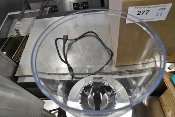 BRAND NEW SCRATCH AND DENT! Mahlkonig 10AE65WGBSW E65W GBS 2.6 lb. White Grind-by-Sync Espresso Grinder. 120 Volts, 1 Phase. Tested and Working! - Image 8 of 9