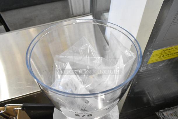 BRAND NEW SCRATCH AND DENT! Mahlkonig 10AE65WGBSB E65W GBS 2.6 lb. White Grind-by-Sync Espresso Grinder. 120 Volts, 1 Phase. Tested and Working! - Image 6 of 7