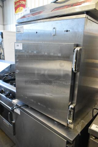 Alto Shaam 750-S/PT Stainless Steel Commercial Undercounter Pass Through Heated Holding Cabinet. 208-240 Volts, 1 Phase.