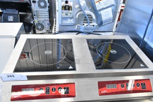 2023 Avantco 177IC35DB Stainless Steel Commercial Countertop Electric Powered 2 Burner Induction Range. 208-240 Volts, 1 Phase. - Image 6 of 6