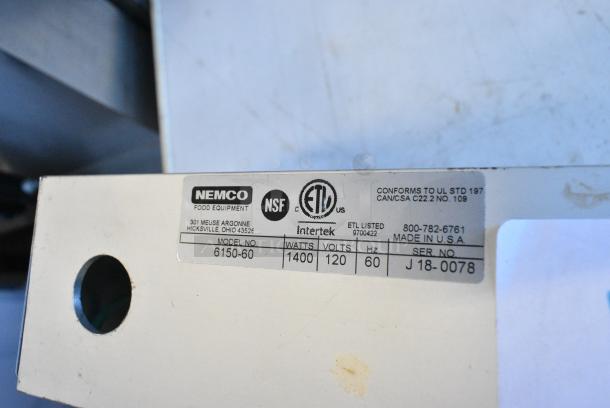 2018 Nemco 6150-60 Metal Commercial Warming Strip. 120 Volts, 1 Phase. - Image 2 of 5