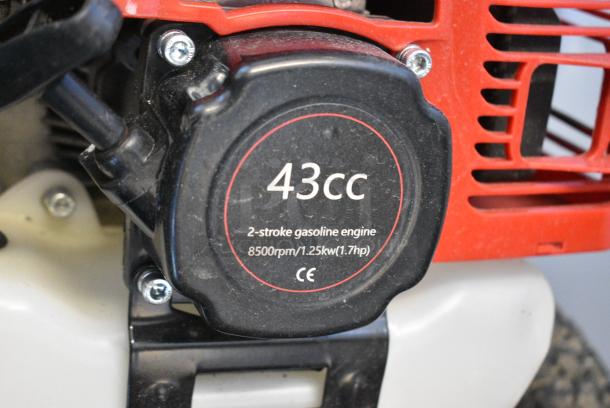 43cc 2 Stroke Gasoline Powered Sweeper. - Image 2 of 7