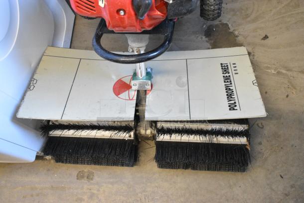 43cc 2 Stroke Gasoline Powered Sweeper. - Image 4 of 7