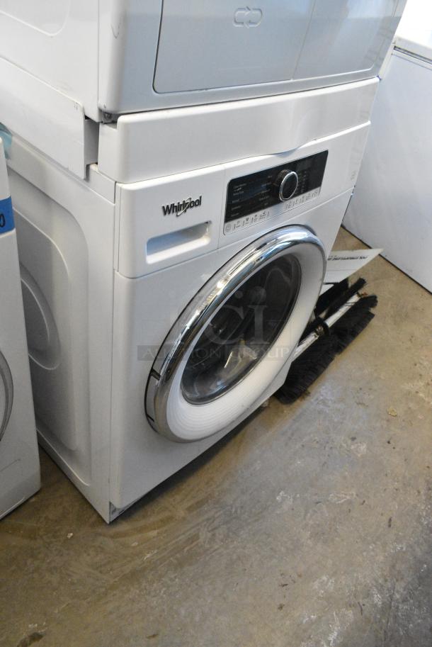 2 Whirlpool WFW5090JW0 Front Load Washer and Whirlpool Front Load Dryer. 2 Times Your Bid! - Image 4 of 9
