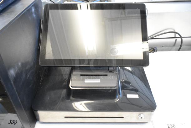 Elo Appetize E347712 POS Monitor w/ Built In Receipt Printer/Cash Drawer, Ingenico Lane 3000 Credit Card Reader and HP Pro 3500 Series MT Computer Tower - Image 2 of 12