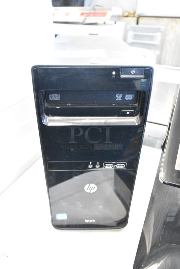 Elo Appetize E347712 POS Monitor w/ Built In Receipt Printer/Cash Drawer, Ingenico Lane 3000 Credit Card Reader and HP Pro 3500 Series MT Computer Tower - Image 6 of 12