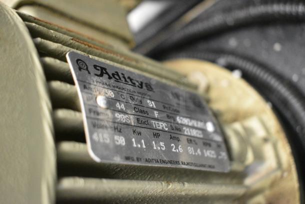 Aditya Metal Commercial Unit. 415 Volts. - Image 6 of 6
