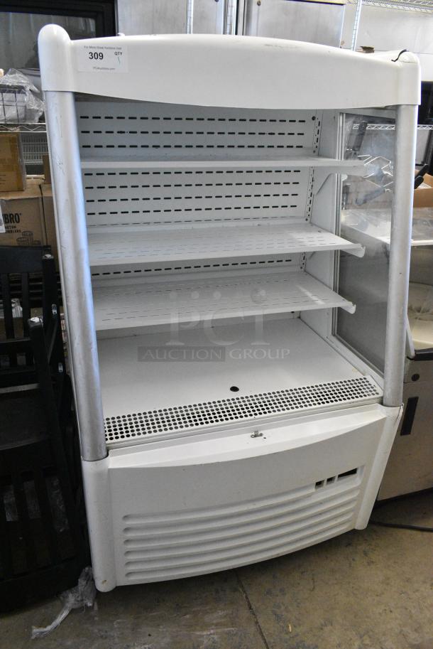 2021 Avantco 189WMAC36HC Metal Commercial Grab N Go Merchandiser on Commercial Casters. 110-120 Volts, 1 Phase. Tested and Powers On But Does Not Get Cold - Image 1 of 6