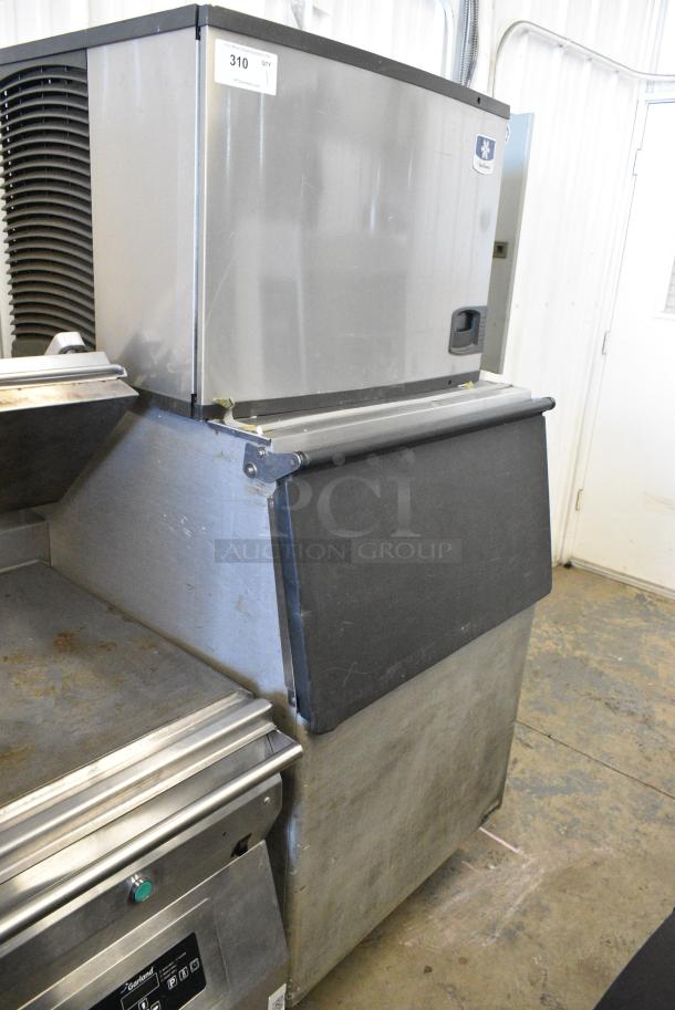 Manitowoc ID0452A-161X Stainless Steel Ice Head on Commercial Bin. 115 Volts, 1 Phase. - Image 2 of 6