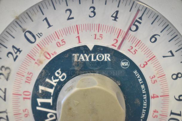 2 Taylor Metal Countertop Scales. 2 Times Your Bid! - Image 3 of 7