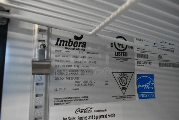 Imbera VR06 Metal Commercial Single Door Mini Cooler Merchandiser. 115 Volts, 1 Phase. Tested and Working! - Image 4 of 4