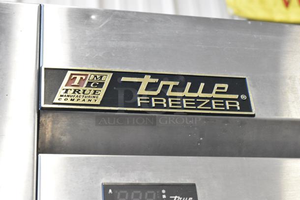 True T-23F-2-MC Stainless Steel Commercial 2 Half Size Door Reach In Freezer on Commercial Casters. 115 Volts, 1 Phase. Tested and Powers On But Does Not Get Cold - Image 3 of 6