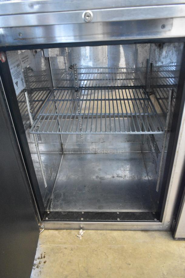 Perlick BSDZ60 Stainless Steel Commercial 2 Door Back Bar Cooler. One Door Is Locked. 115 Volts, 1 Phase. - Image 3 of 4