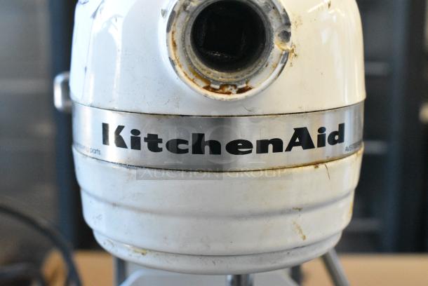 KitchenAid WY0585499 Metal Countertop Planetary Dough Mixer w/ Metal Mixing Bowl. 120 Volts, 1 Phase. Tested and Working! - Image 2 of 5