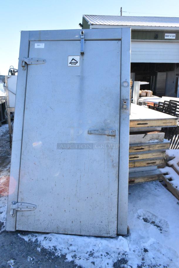 8'x10' Harford Walk In Box w/ Wooden Floor and DL36767GG1 Compressor. Information Provided By The Consignor But Not Verified By PCI Auctions. Picture of the Unit Before Removal Is Included In the Listing. - Image 2 of 6